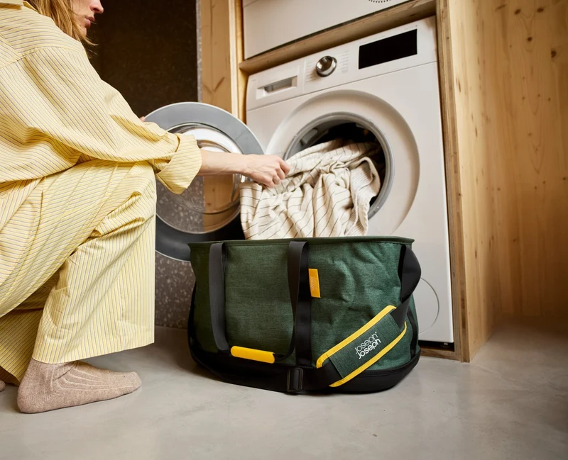 Hold-All™ Faltbarer 45L Wäschekorb für Draußen Grün