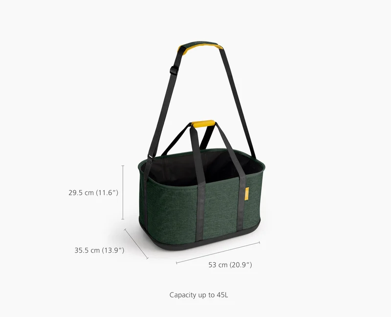 Hold-All™ Faltbarer 45L Wäschekorb für Draußen Grün