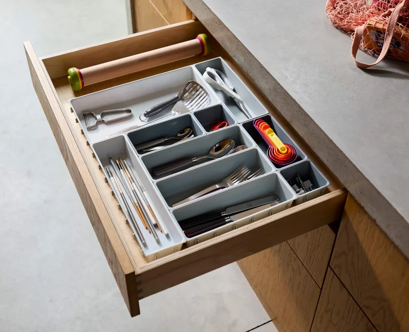 Blox™ 10-teiliges Schubladen-Organizer-Set aus recyceltem Plastik