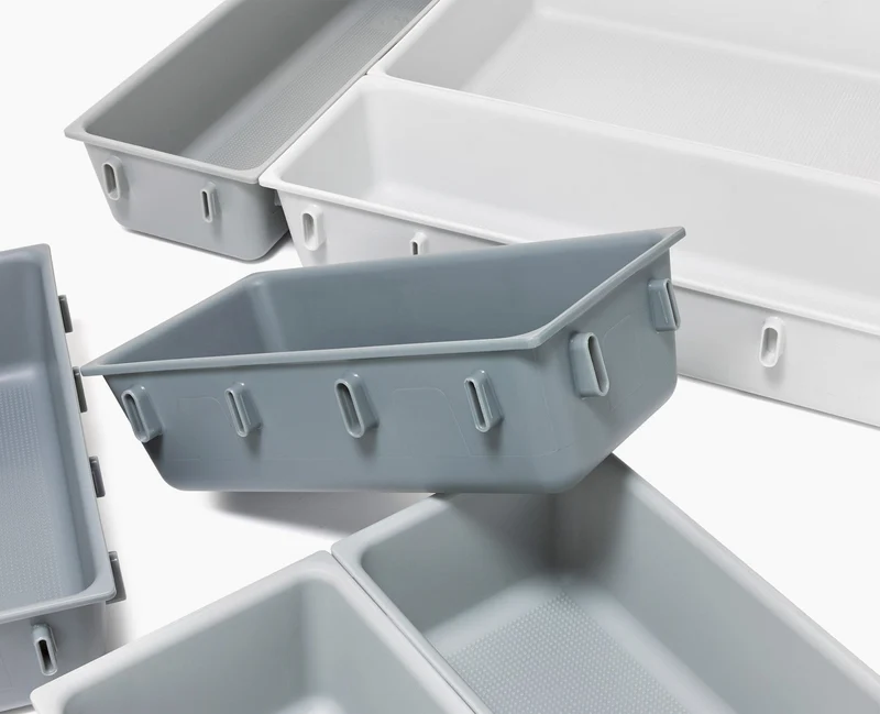 Blox™ 10-teiliges Schubladen-Organizer-Set aus recyceltem Plastik