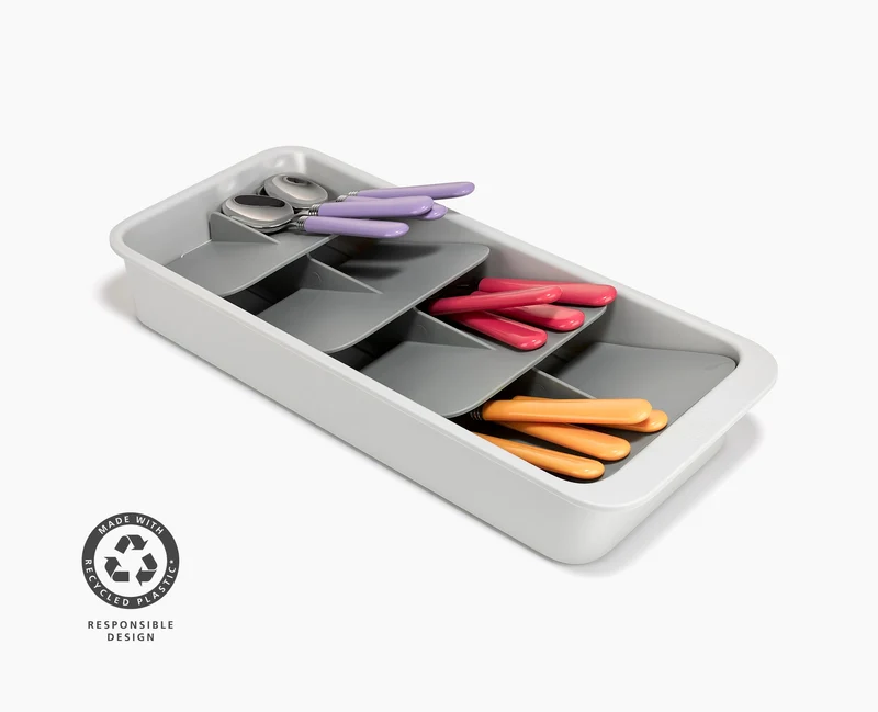 DrawerStore™ Großer Besteckkasten aus recyceltem Plastik