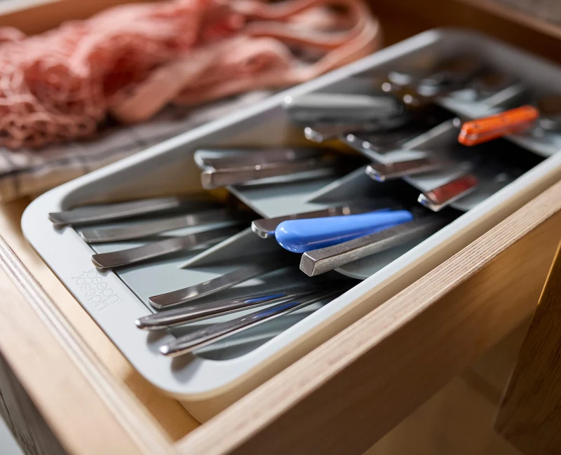 DrawerStore™ Großer Besteckkasten aus recyceltem Plastik