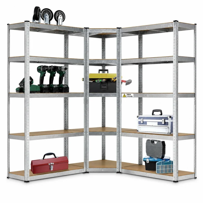 3er Regalsystem 1 Corner & 2 Basic