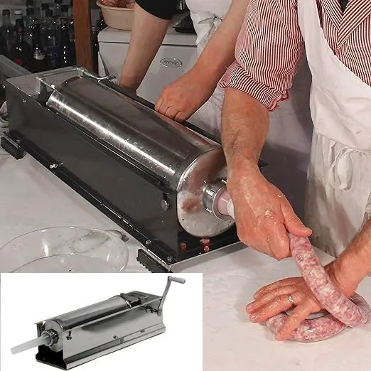 Insaccatrice manuale in acciaio INOX 8 kg