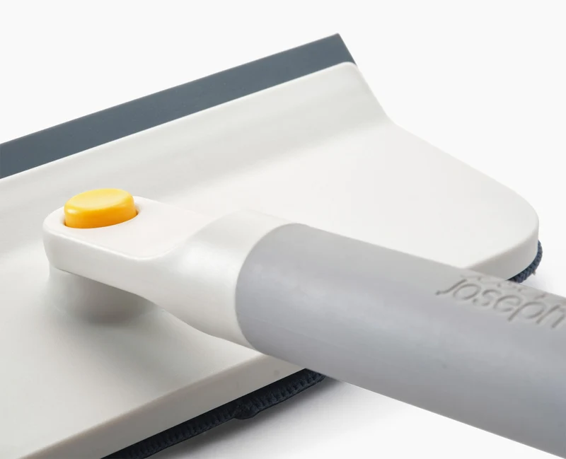 CleanTech™ 2-in-1 Mikrofaser-Fensterwischer mit ausziehbarer Stange