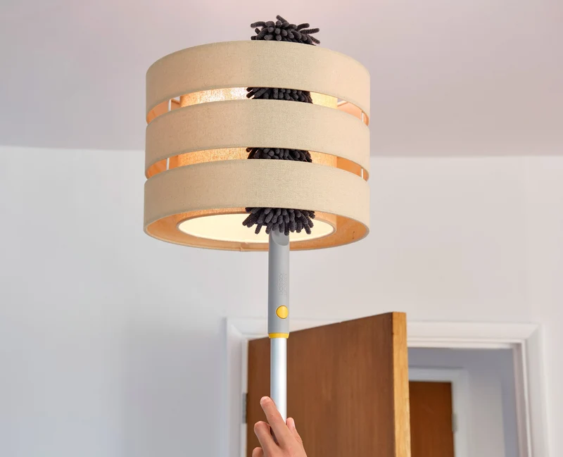 CleanTech™ 3-in-1 Mikrofaser-Staubwischer mit ausziehbarer Stange