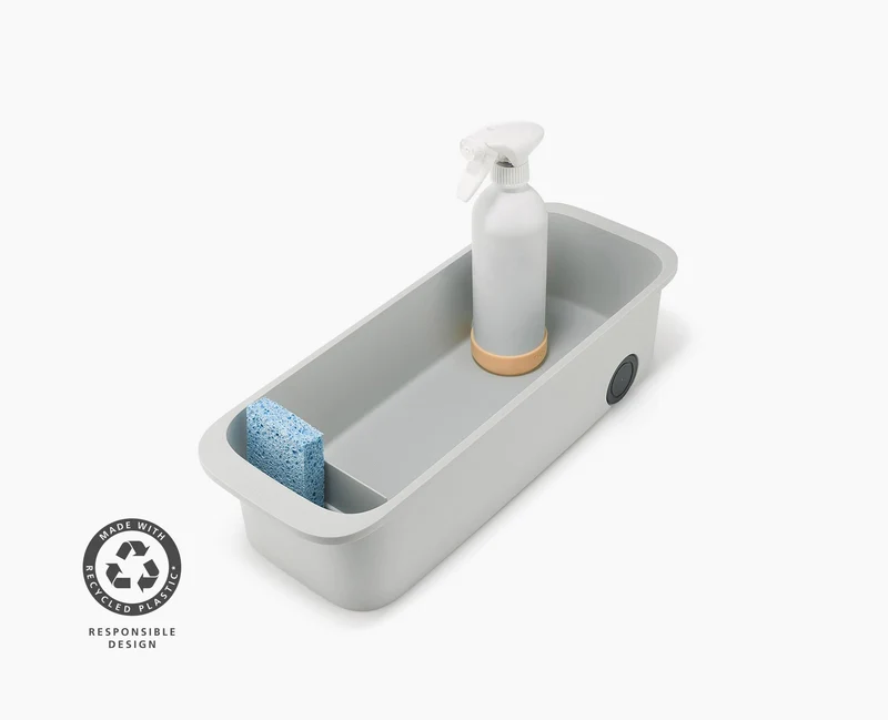 CupboardStore™ Ausziehbarer Putzschrank Storage Caddy aus recyceltem Plastik