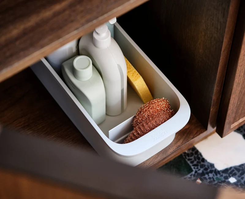 CupboardStore™ Ausziehbarer Putzschrank Storage Caddy aus recyceltem Plastik