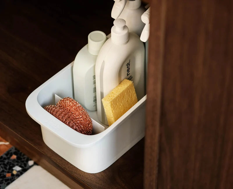 CupboardStore™ Ausziehbarer Putzschrank Storage Caddy aus recyceltem Plastik
