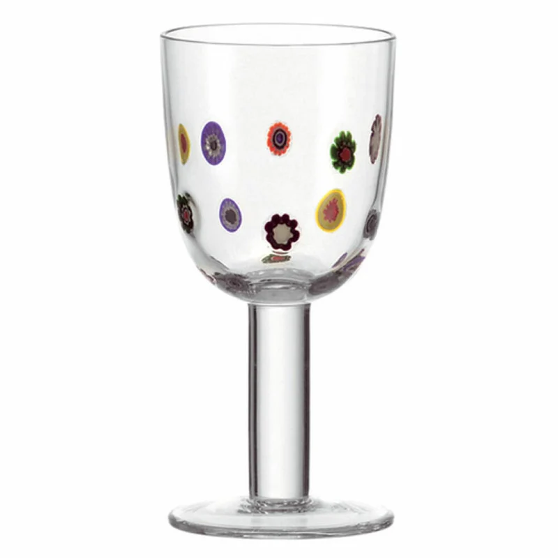 Leonardo Millefiori Weißwein 6er Set, Weißweinglas, Weinglas, Weinkelch, Glas, 350 ml, 17189