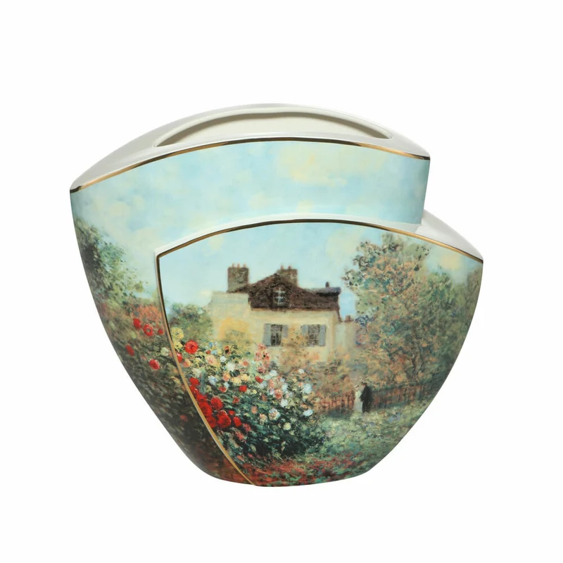 Goebel Vase Claude Monet - Das Künstlerhaus, Artis Orbis, Porzellan, Bunt, 29 cm, 67063121