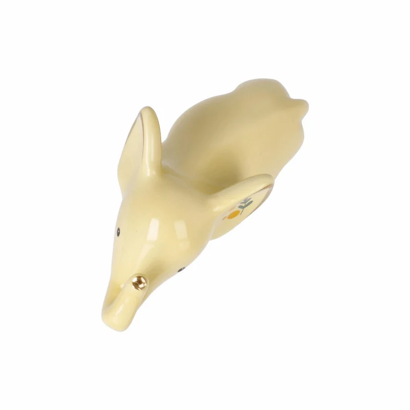 Goebel Figur Jotto, Elephant, Elefantenfigur, Elefanten Figur, Dekofigur, Porzellan, Gelb, 70001051