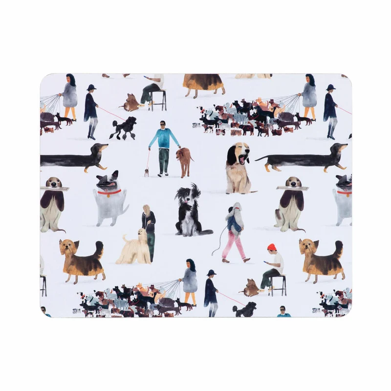 Maxwell & Williams Tischset-Set Best Furry Friends 4-tlg., Platzmatten, MDF, 34 x 26.5 cm, GI0321