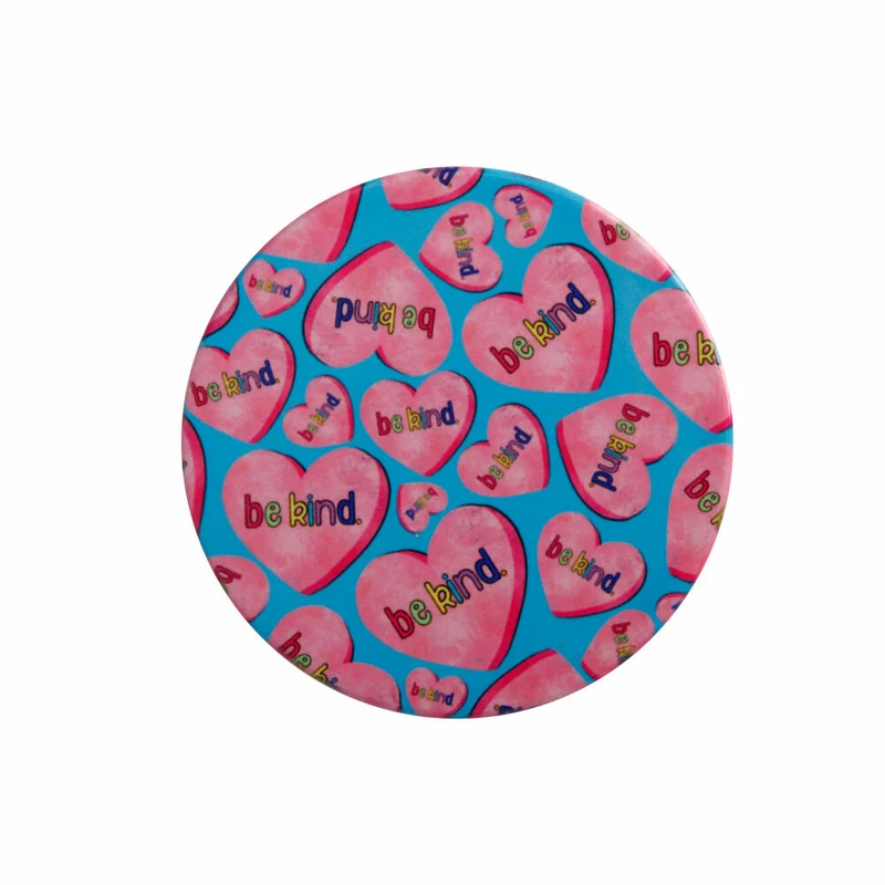 Maxwell & Williams Untersetzer Be Kind - Hearts, Getränkeuntersetzer, Keramik, Türkis, 10 cm, DU0372