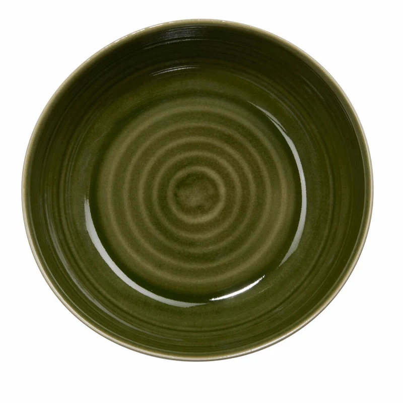 ASA Selection Poke Bowl Edamame, Schale, Schüssel, Porzellan, Grün, Ø 18 cm, 24350265