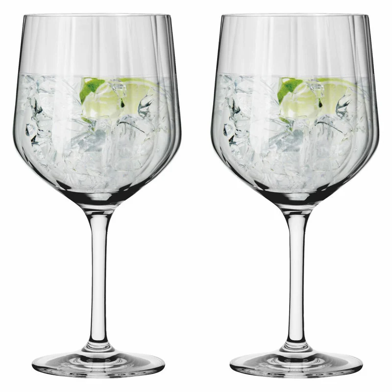 Ritzenhoff Ginglas 2er-Set Sternschliff 002, Kristallglas, 720 ml, 3761001