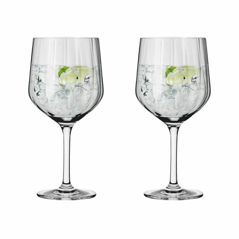Ritzenhoff Ginglas 2er-Set Sternschliff 002, Kristallglas, 720 ml, 3761001