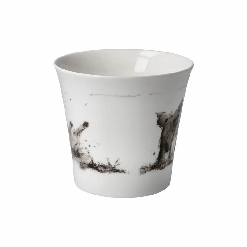 Goebel Coffee-/Tea Mug Peter Schnellhardt - Schwein gehabt!, Tasse, Becher, Fine Bone China, Bunt, 350 ml, 26500311