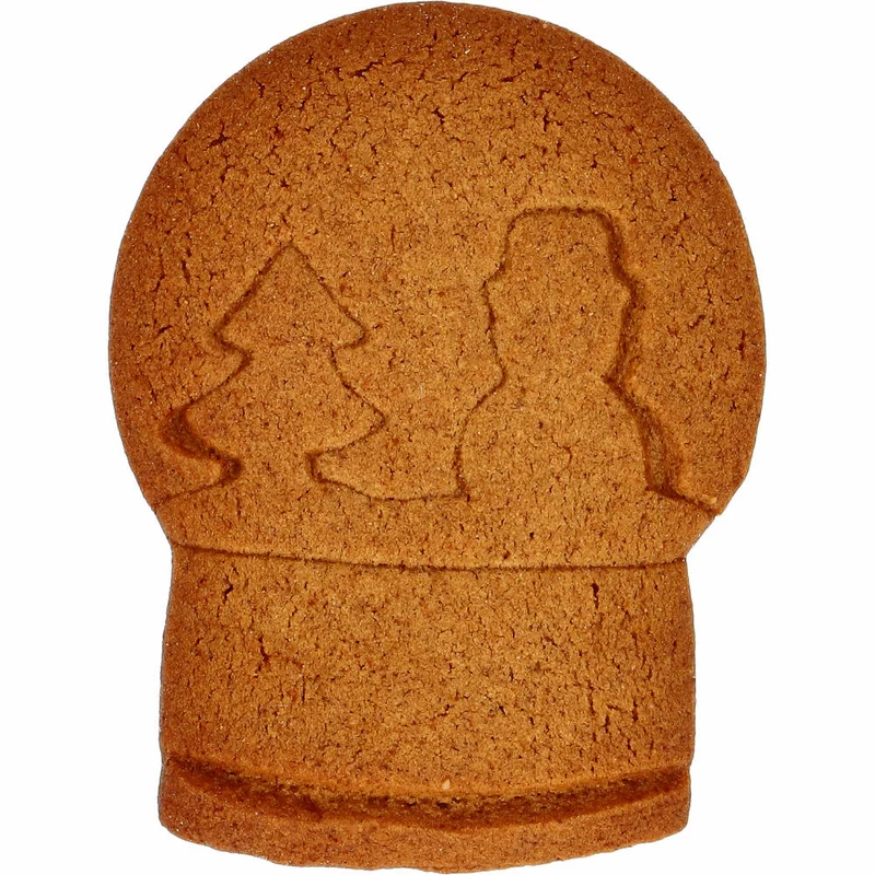 Birkmann Ausstechform Schneekugel, mit Innenprägung, Ausstecher, Plätzchenform, Keks, Plätzchen, Edelstahl, 8 cm, 198982