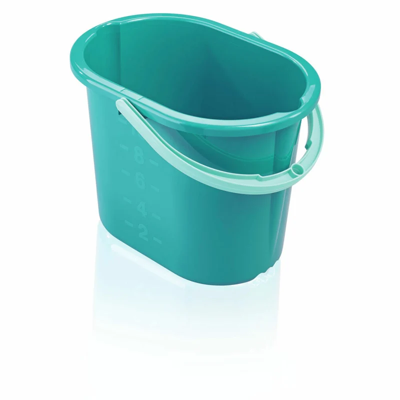 Leifheit Eimer Picobello, Putzeimer, Wassereimer, Wischeimer, Kunststoff, 10 L, 52082