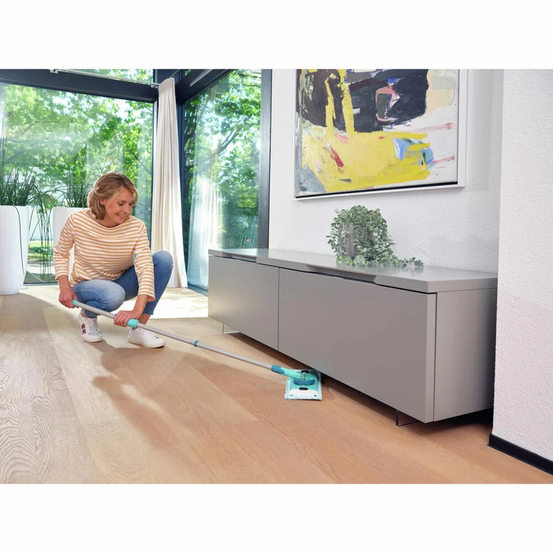 Leifheit Wischbezug CLEAN TWIST M Ergo super soft, Ersatz Bezug, für empfindliche Böden, 52122