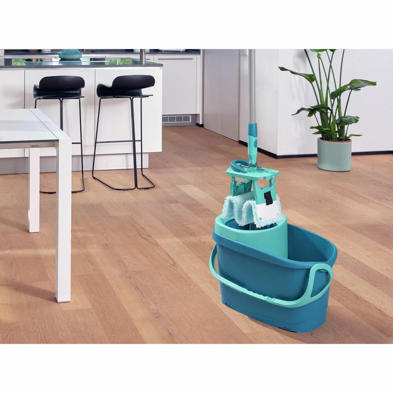 Leifheit Wischbezug CLEAN TWIST M Ergo super soft, Ersatz Bezug, für empfindliche Böden, 52122