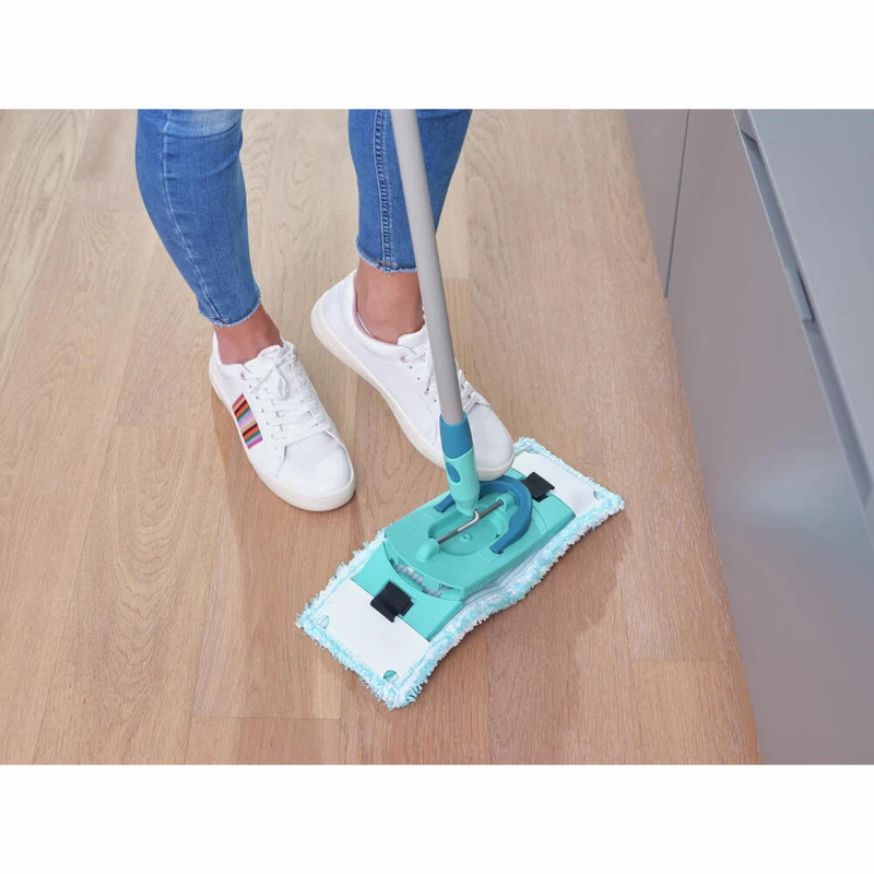 Leifheit Wischbezug CLEAN TWIST M Ergo super soft, Ersatz Bezug, für empfindliche Böden, 52122