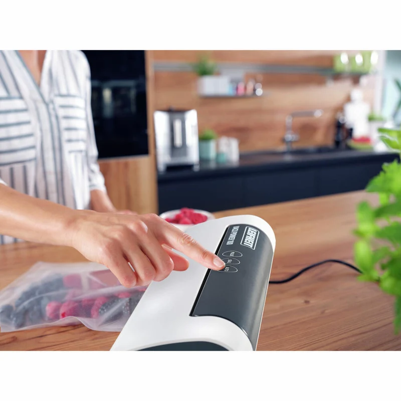 Leifheit Vakuumiergerät Vacu Power 100, Vakuumierer, Vakuum Gerät, Einschweißgerät, 03280