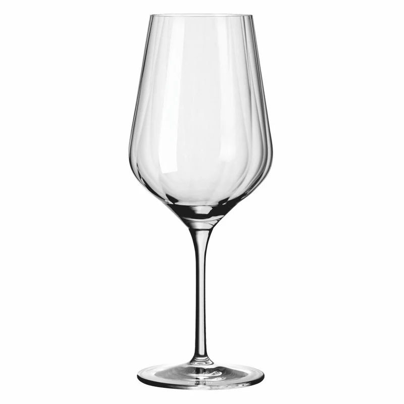Ritzenhoff Rotweinglas 2er-Set Sternschliff 002, Kristallglas, 570 ml, 3661002