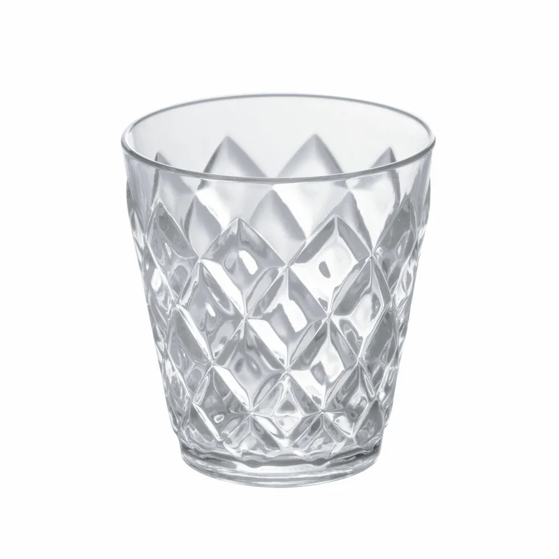 Koziol Crystal S, Becher, Trinkbecher, Trinkglas, 200ml, Transparent Klar, 3545535