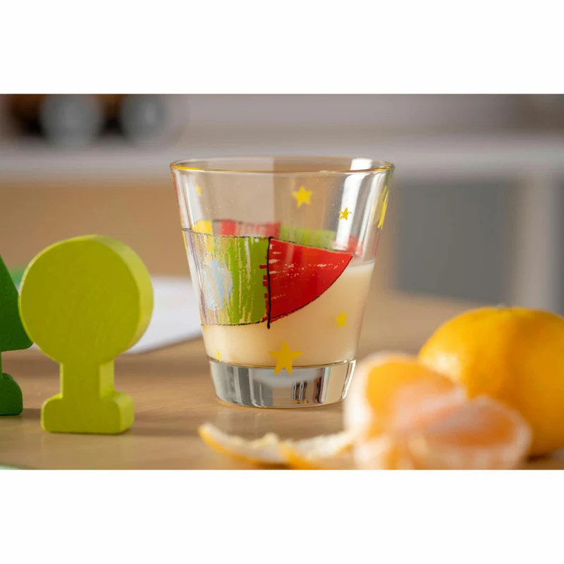 Leonardo Trinkglas Bambini Rakete, Wasserglas, Kinder, Kalk-Natron Glas, 215 ml, 025967