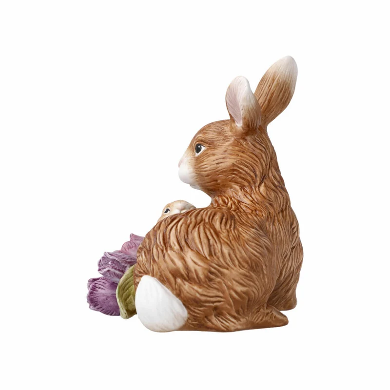 Goebel Figur Hase Jahreshase 2022, Osterdeko, Biskuit-Porzellan, Bunt, 12 cm, 66845221