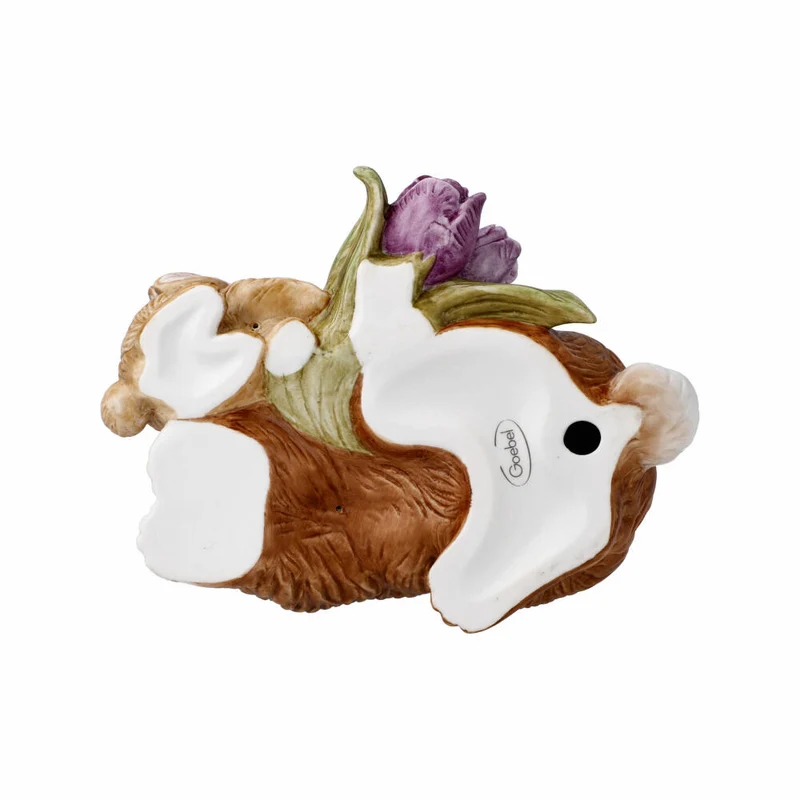 Goebel Figur Hase Jahreshase 2022, Osterdeko, Biskuit-Porzellan, Bunt, 12 cm, 66845221