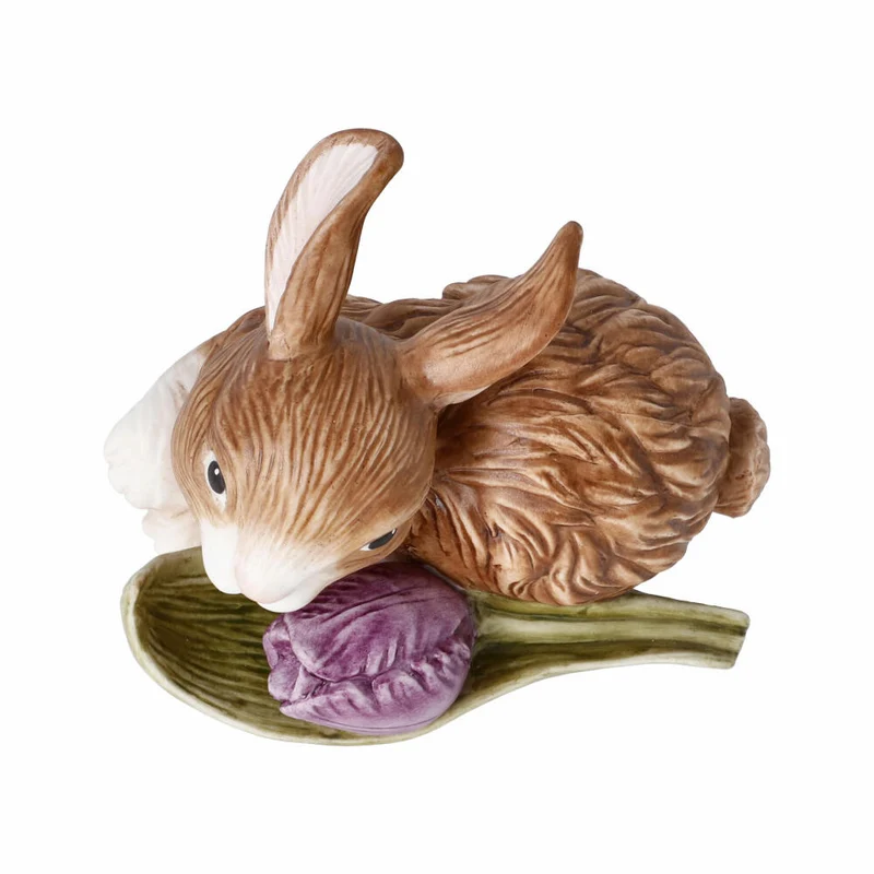 Goebel Figur Jahreshäschen 2022, Osterdeko, Hase, Biskuit-Porzellan, Bunt, 6.5 cm, 66845241