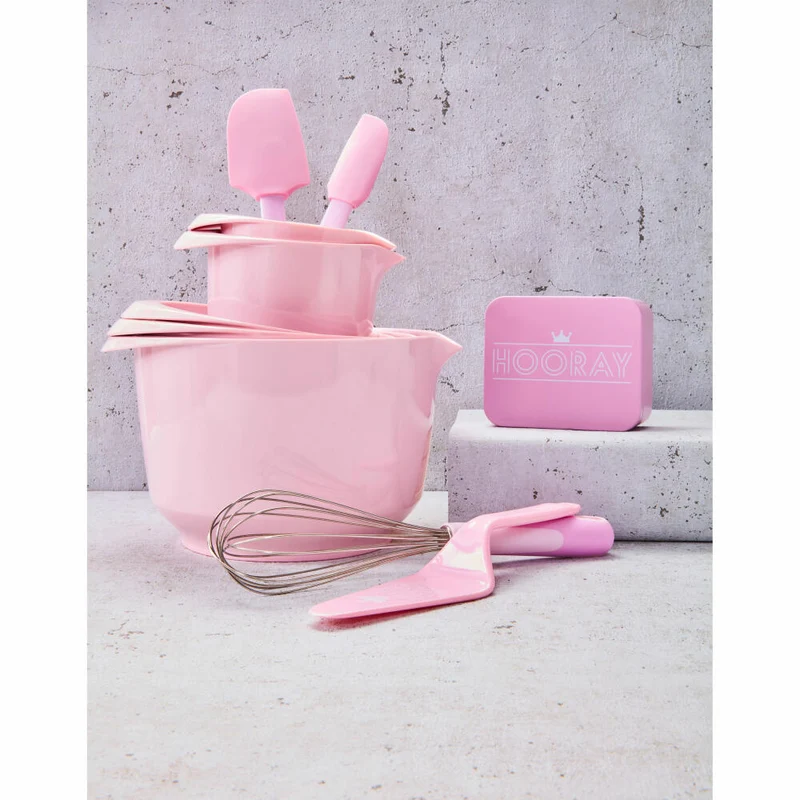 Birkmann Colour Bowl Rührbecher, Rühr Becher, Rührschüssel, Melaminharz, Rosa, 1.5 L, 708105
