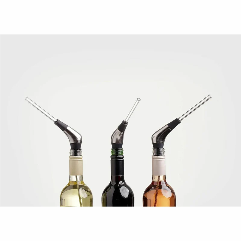 Vacu Vin Anti-Oxygen Weinausgießer Luxus Geschenkedition, Flaschenausgießer, Edelstahl, Kunststoff, 18570616
