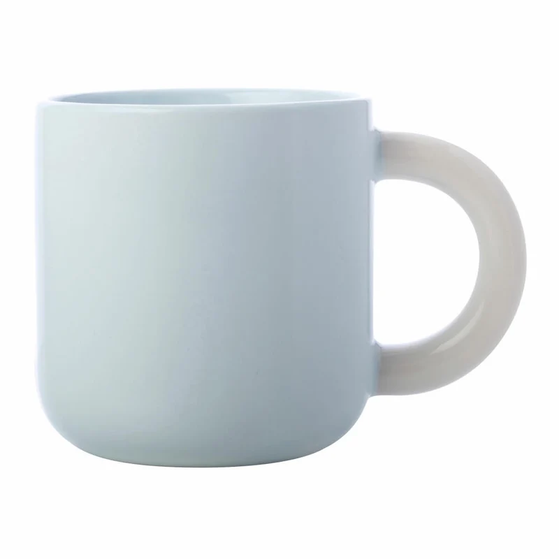 Maxwell & Williams Becher Sherbet, Tasse, Kaffeetasse, Porzellan, Hellblau, 370 ml, DI0327