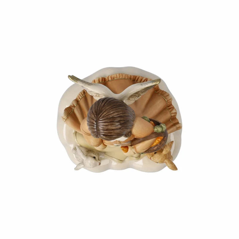 Goebel Engel Drollige Kuschelfreunde, Steingut, Champagner, 15.5 cm, 41649071