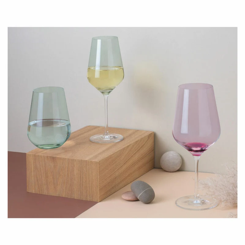 Ritzenhoff Rotweinglas-Set Fjordlicht 04, 2-teilig, Kristallglas, 570 ml, 3631004