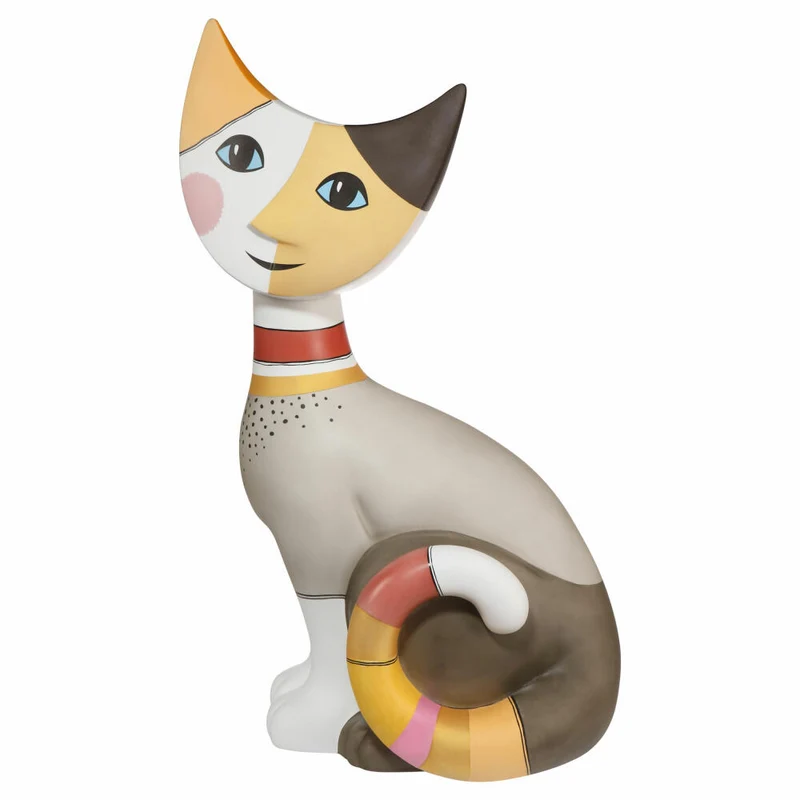 Goebel Figur Rosina Wachtmeister - Katze Alisia, Katzenwelt, Biskuitporzellan, Bunt, 31279021