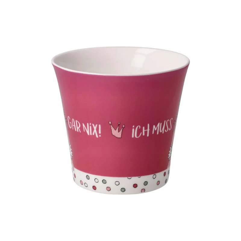Goebel Coffee-Tea Mug Barbara Freundlieb - Ich muss gar nix, Tasse, Fine Bone China, Bunt, 350 ml, 27001061