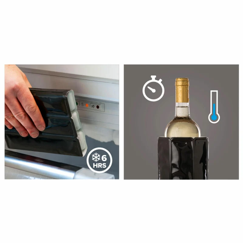 Vacu Vin Champagner Accessoire Geschenkset 3-tlg., Champagner-Zubehör, 38899606