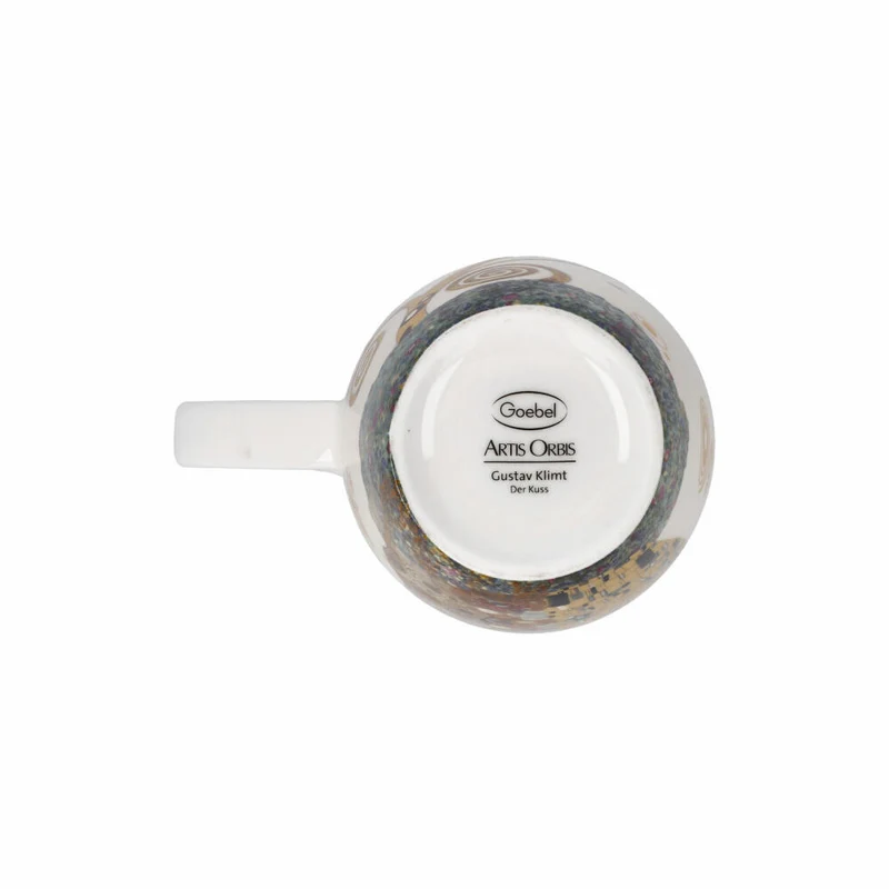 Goebel Teetasse mit Deckel und Sieb Gustav Klimt - Der Kuss, Artis Orbis, Fine Bone China, Bunt, 67072021