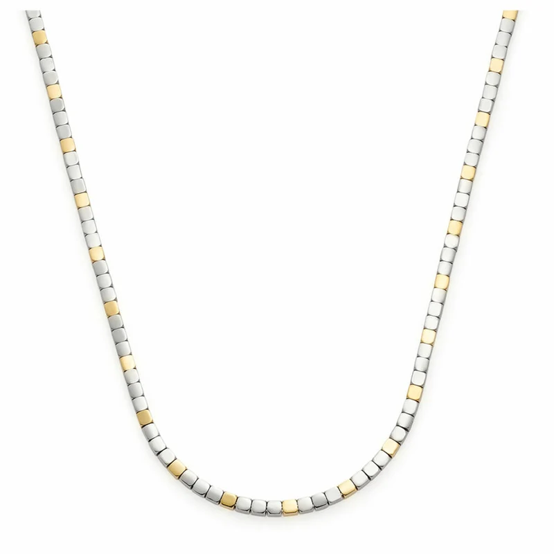 Leonardo Jewels Halskette Piera, Kette, Halsschmuck, Schmuck, Edelstahl IP gold, Silber, 021464