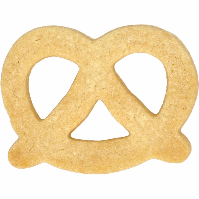 Birkmann Ausstechform Brezel, Ausstecher, Plätzchenform, Keks, Plätzchen, Edelstahl, 6.5 cm, 199064