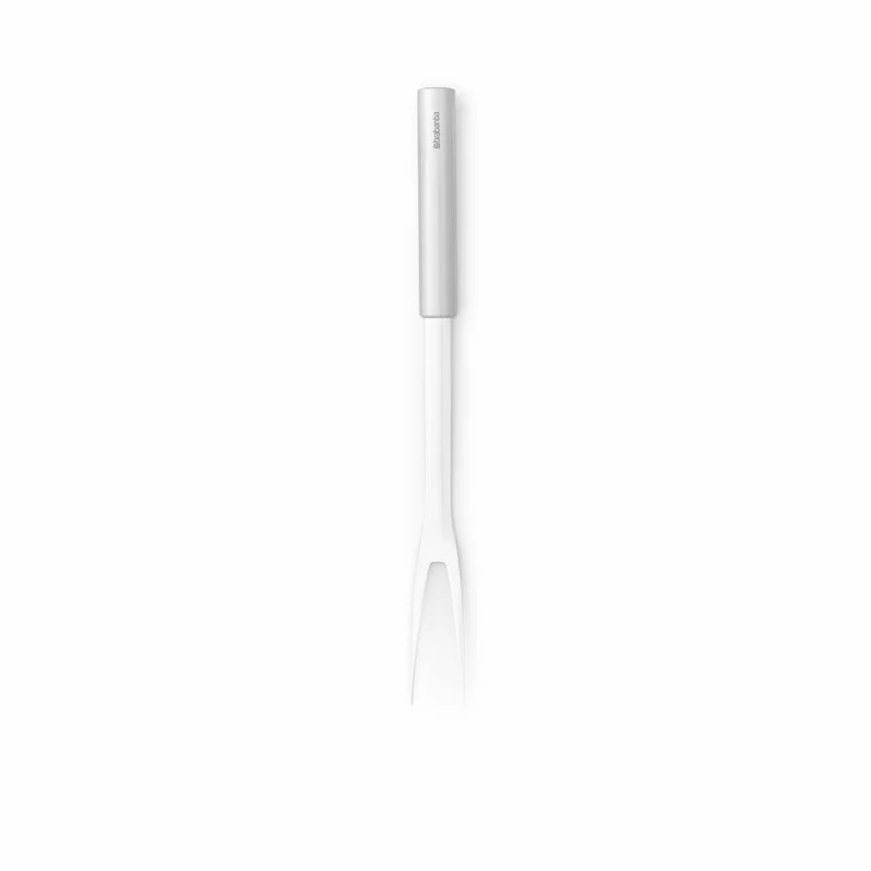 Brabantia Fleischgabel Profile, Serviergabel, Küchenhelfer, Stahl, Matt Steel, 32.3 cm, 250361