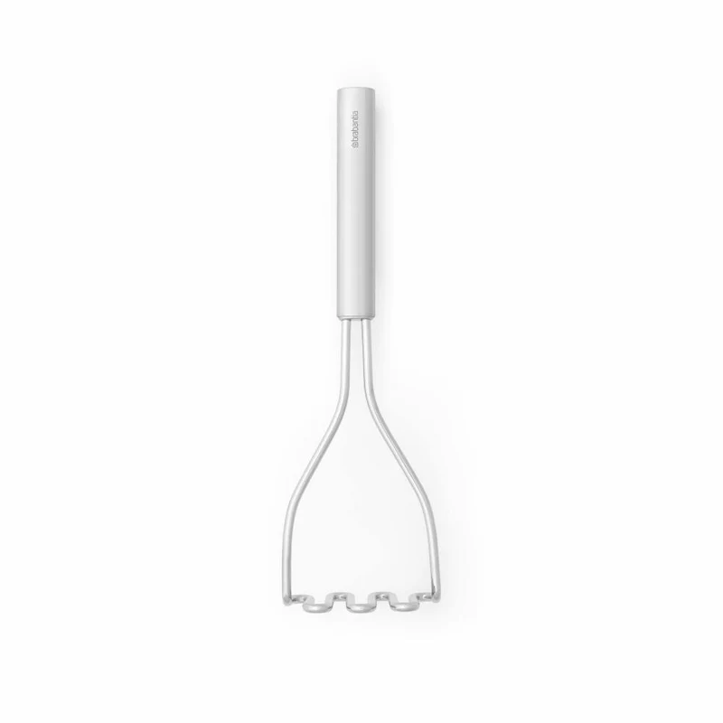 Brabantia Kartoffelstampfer Profile, Gemüsestampfer, Küchenhelfer, Stahl, Matt Steel, 30.5 cm, 250484