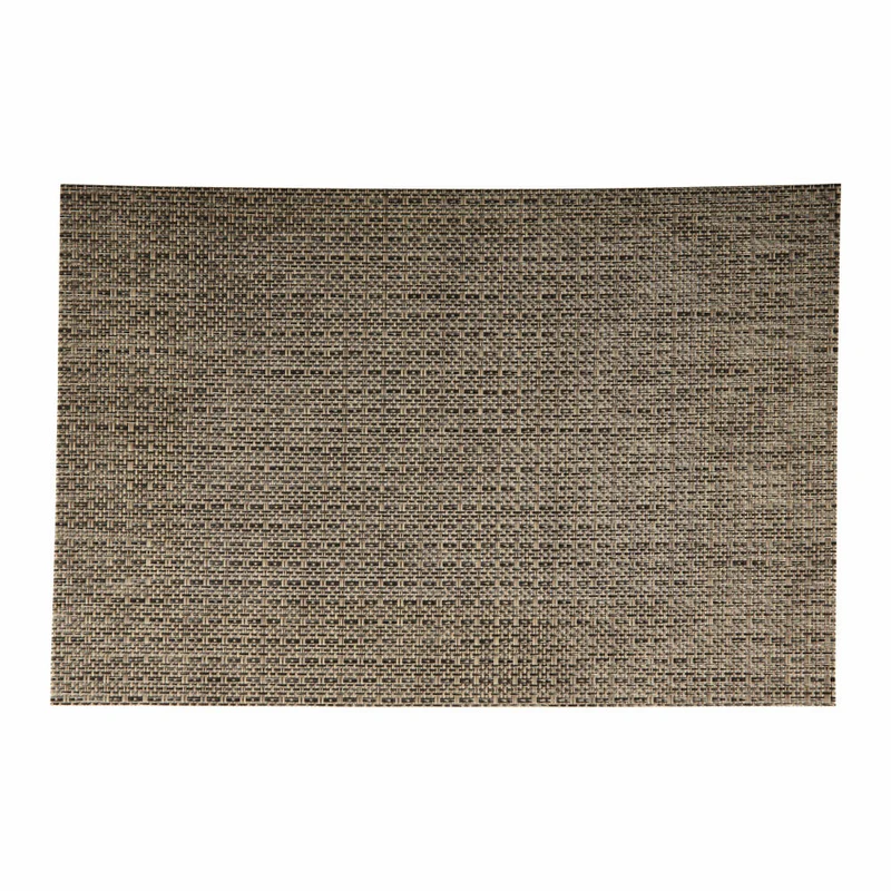 ASA Selection PVC Placemats Tischset, Platzmatte, Platzdeckchen, PVC, Schwarz / Natur, 33 x 46 cm, 78016076