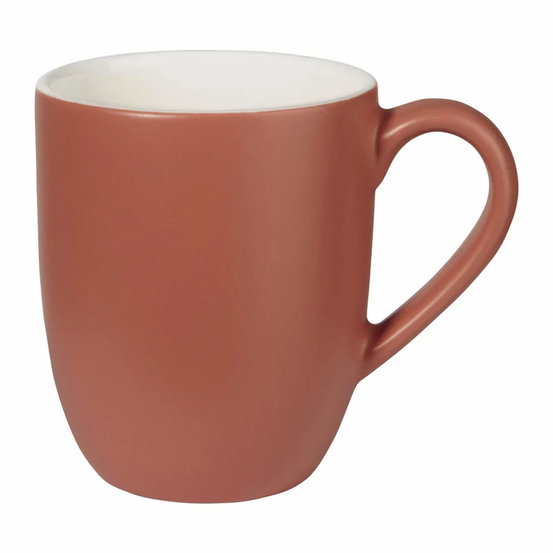 ASA Selection Grande Henkelbecher, Henkel Becher, Kaffeebecher, Tasse, Steingut, Red Clay, 500 ml, 4707354
