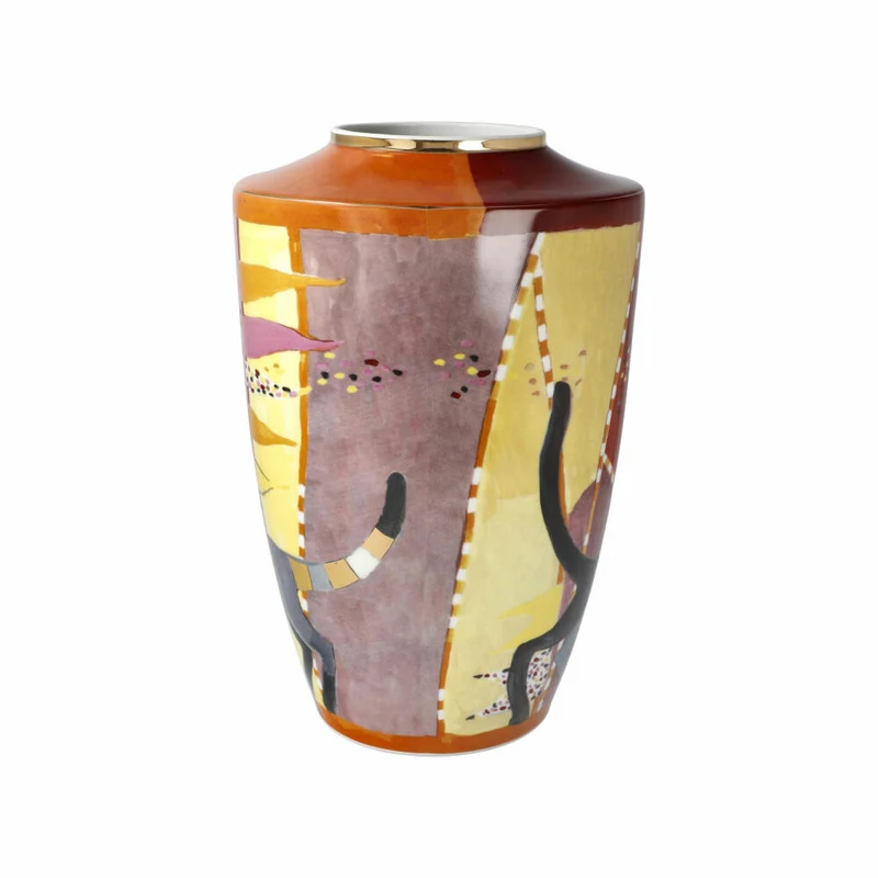 Goebel Vase Sottosopra - Rosina Wachtmeister, Dekovase, Katzen, Porzellan, 24 cm, 66861101